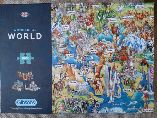 Gibsons 1000 piece jigsaw - piece,