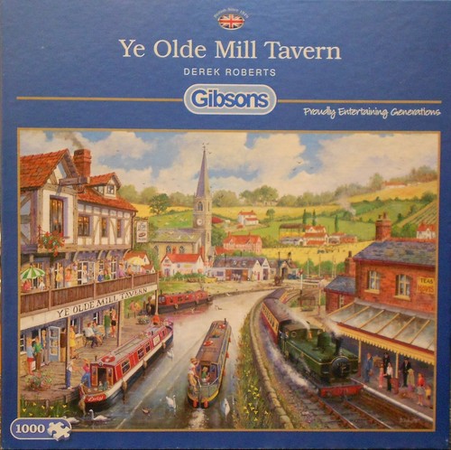 Olde mill tavern 1000 piece - mill,