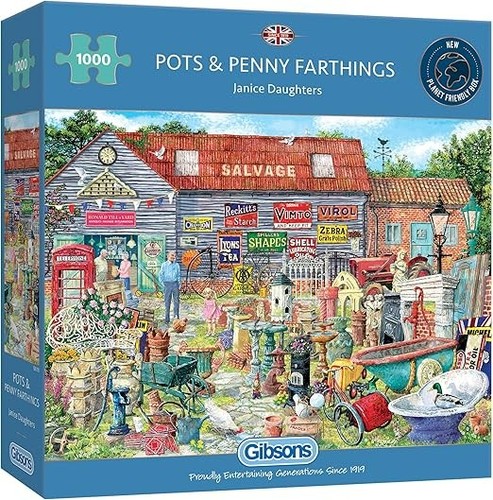 Gibsons pots penny farthings - gibsons,