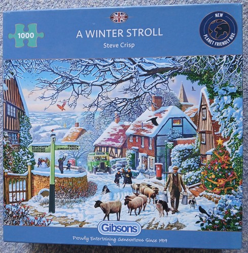 Winter stroll 1000 piece - a,