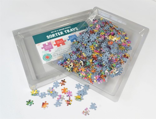 Jigsaw puzzle sorter trays - jigsaw,