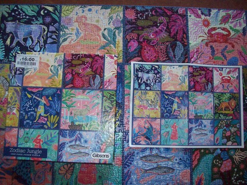 Gibsons zodiac jungle jigsaw - jungle,