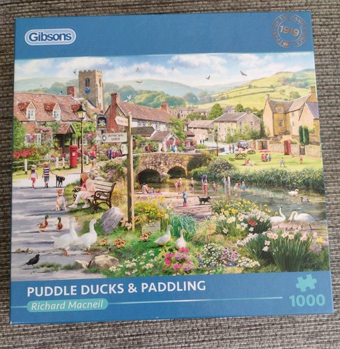 Gibsons 1000 piece jigsaw - gibsons,