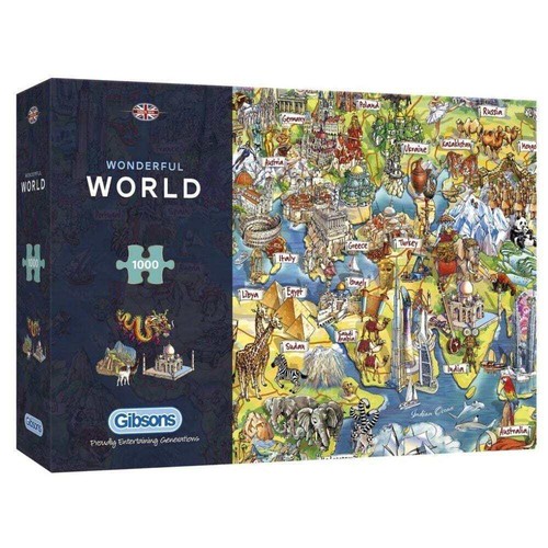 Gibsons wonderful world 1000 - gibsons,