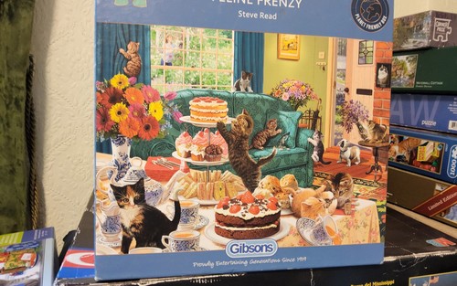 Gibsons feline frenzy jigsaw - gibsons,