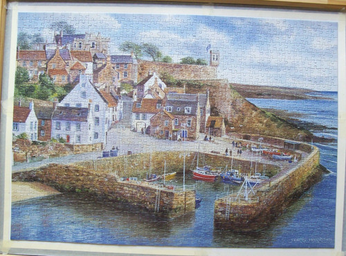Crail harbour jigsaw gibsons - crail, (gibsons