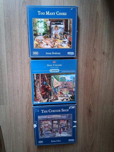 Gibsons 500 piece jigsaw - gibsons,