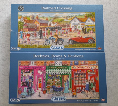 Gibsons 636 piece jigsaw - x,