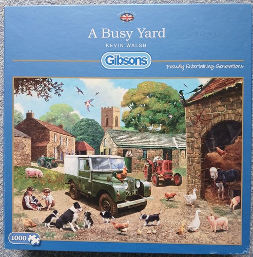 Busy yard 1000 piece - yard,