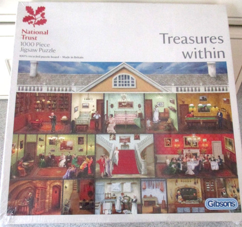 Gibsons jigsaw treasures - jigsaw,