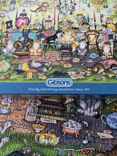 1000 piece gibsons - piece, puzzle