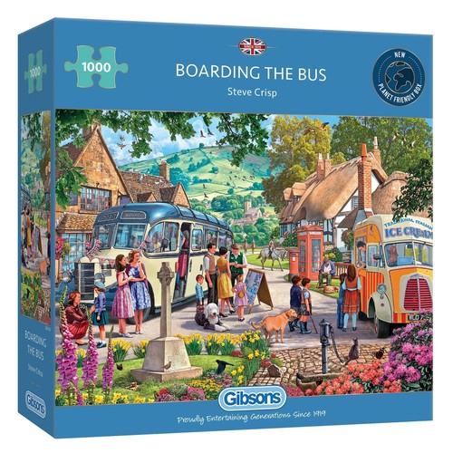 Gibsons games boarding the bus - boarding,
