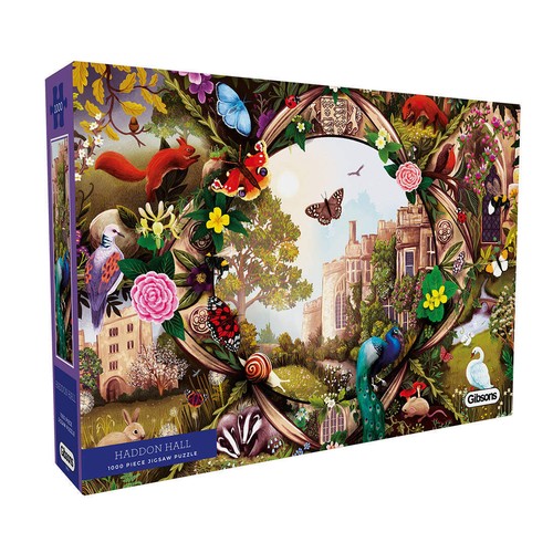 Gibsons haddon hall 1000 piece - gibsons,