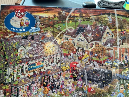 Gibsons love autumn jigsaw - i,
